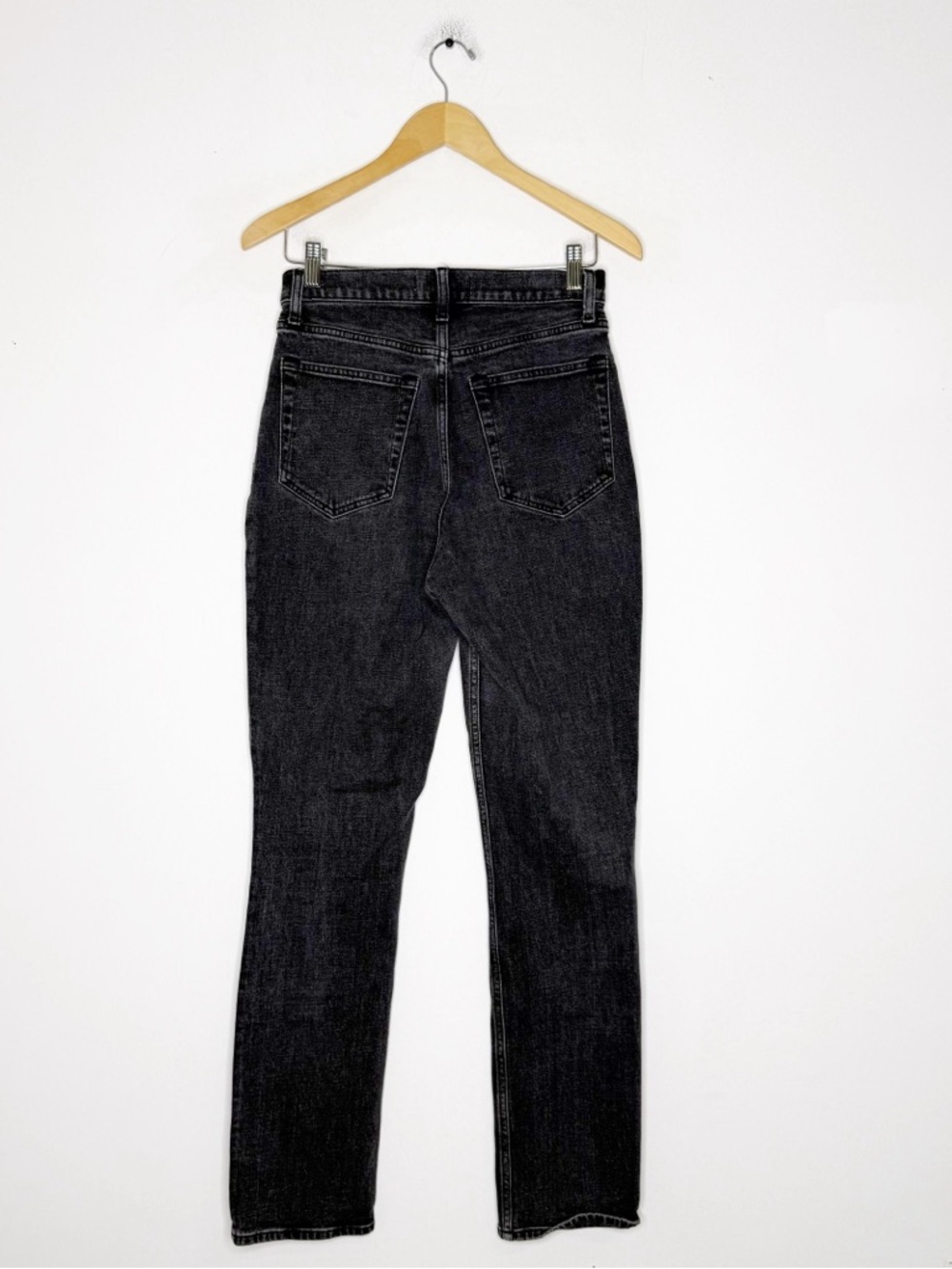 Abercrombie & Fitch Curve Love 90s Slim Straight Jeans 6 / 28 Ultra High Rise - Picture 2 of 8